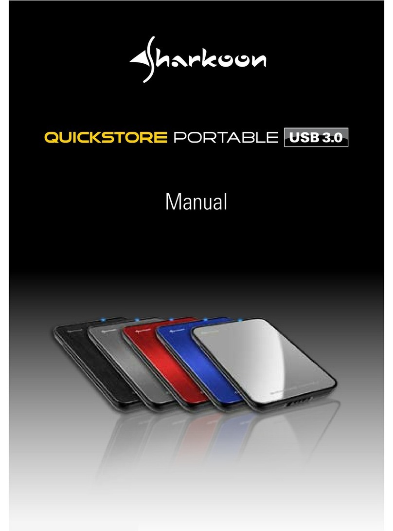 Sharkoon Quickstore Portable USB 3.0 manual