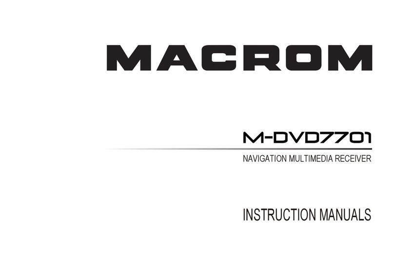 Macrom M-DVD7701 Manual