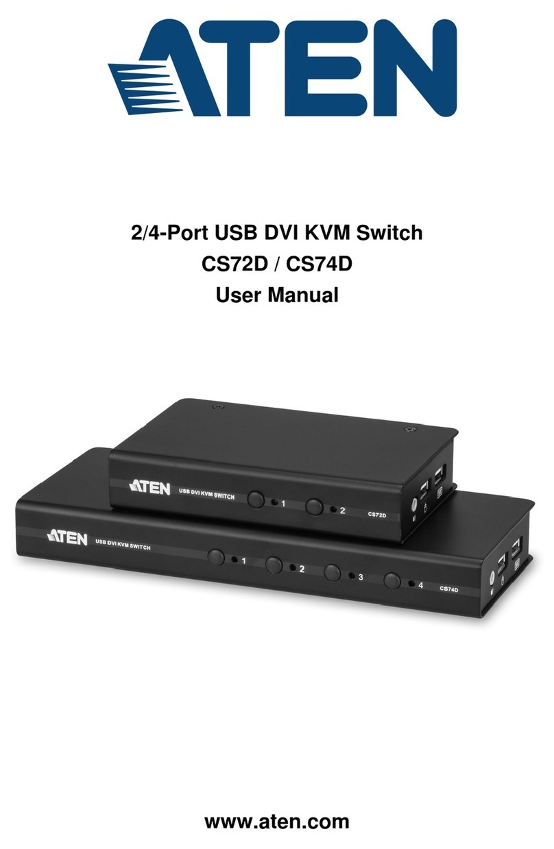 ATEN CS72D User manual