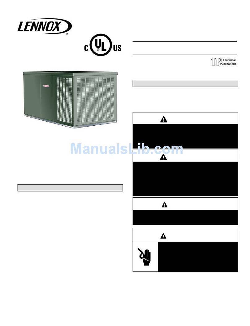 Lennox 15CHAX?24 User manual