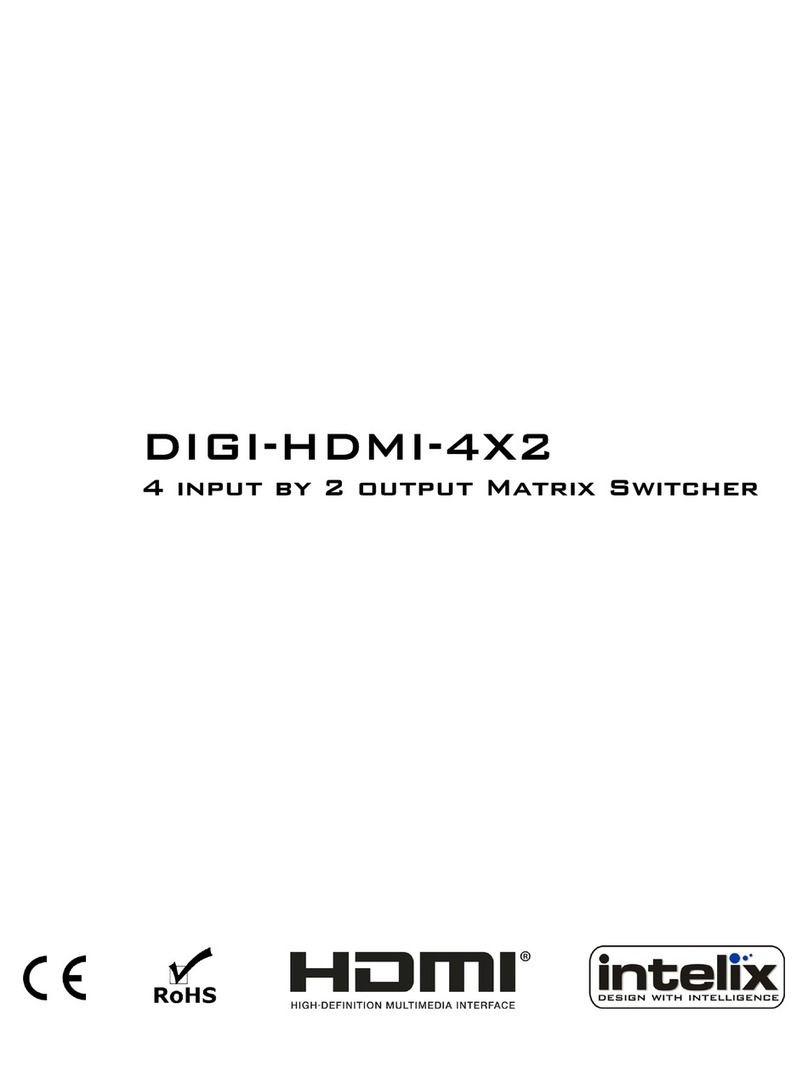 Intelix DIGI-HDMI-4X2 installation manual
