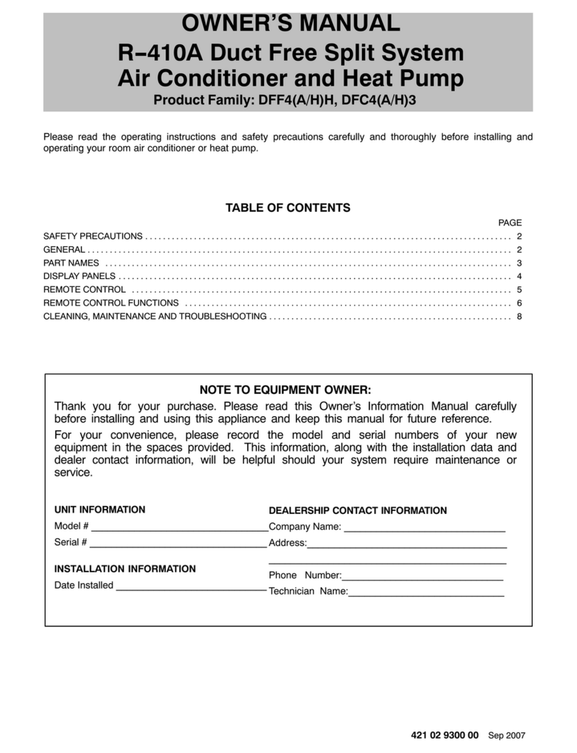 International comfort products R-410A User manual International comfort products R-410A User manual