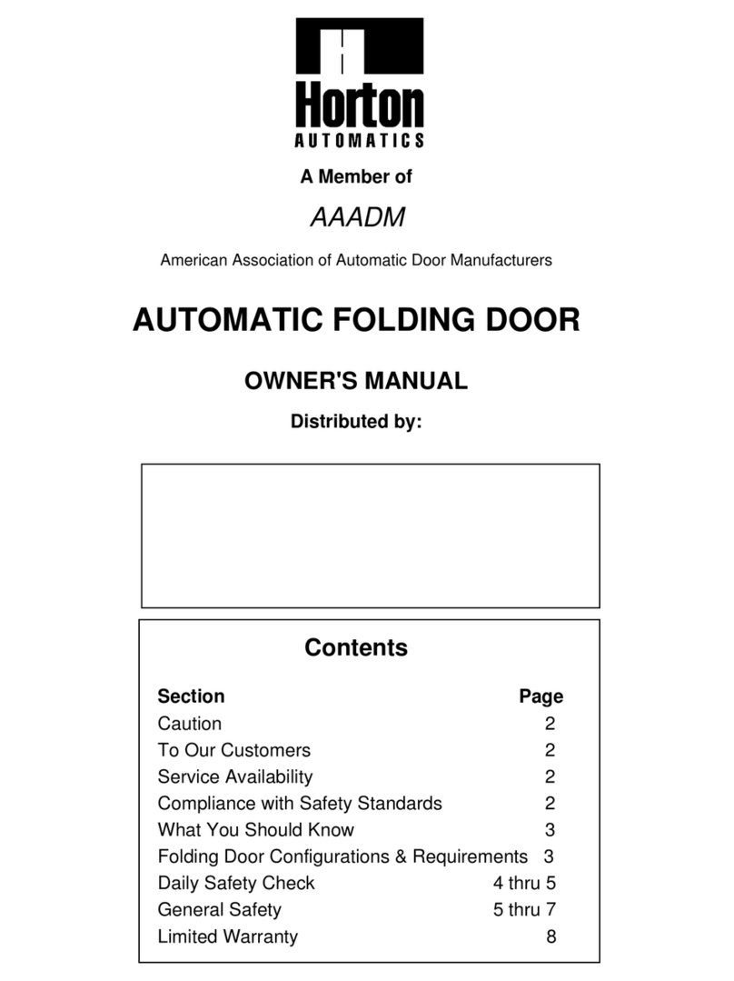 Horton LH User manual