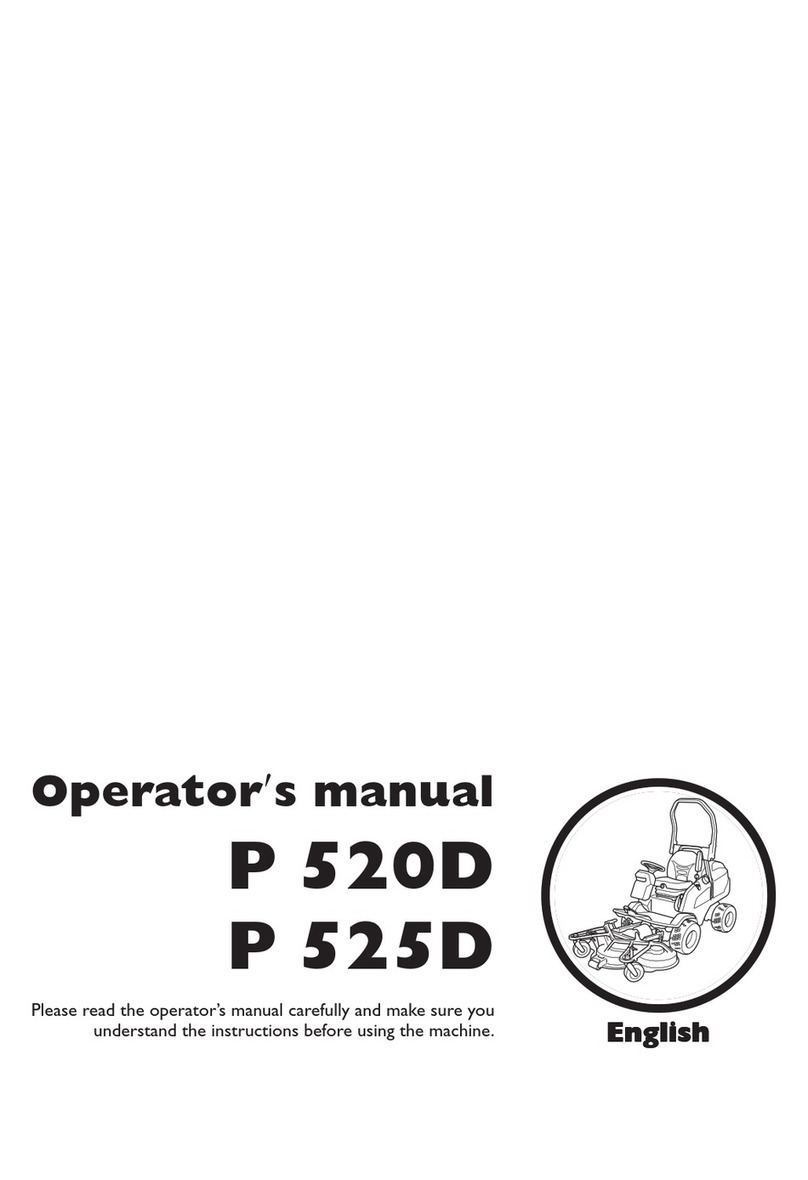 Husqvarna P 525D With cabin User manual