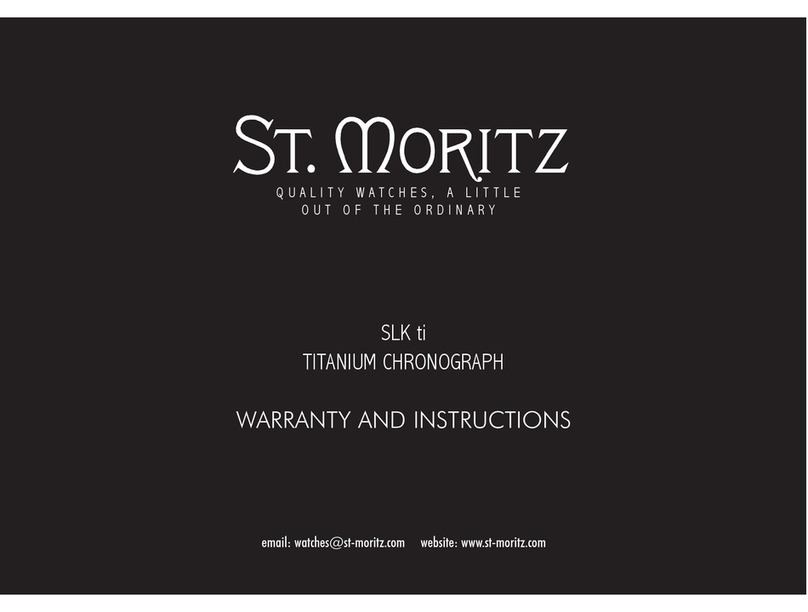 St. Moritz SLK ti Warranty and instructions