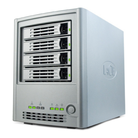 LaCie Ethernet Disk RAIDNetwork RAID Storage... User manual