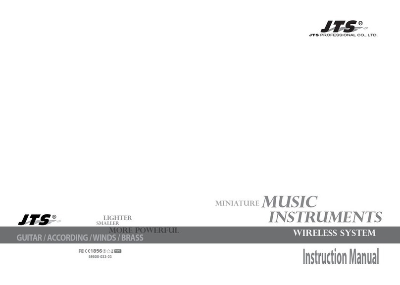 JTS UR-816D instruction manual