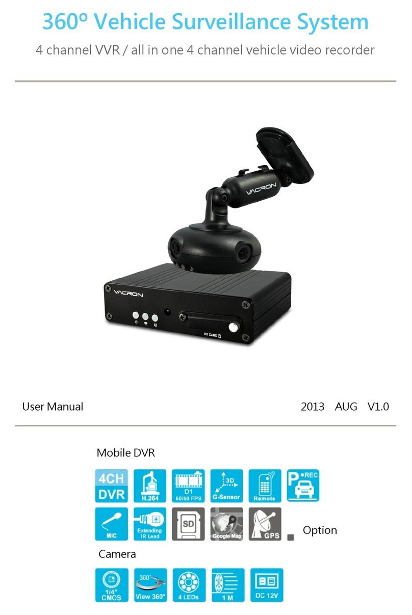 Vacron VVH-MD657/AVM-360PV user manual