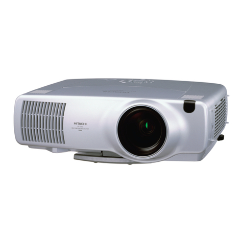 Hitachi CP-X880 User manual