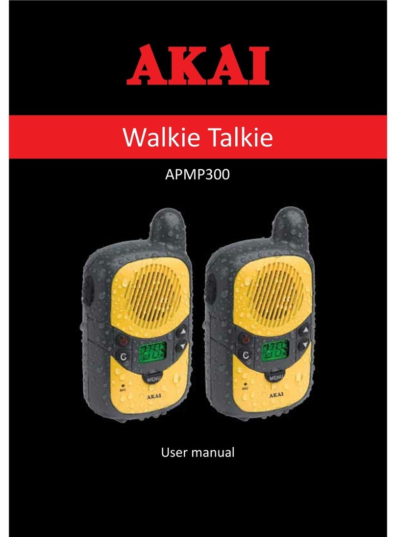 Akai APMP300 user manual