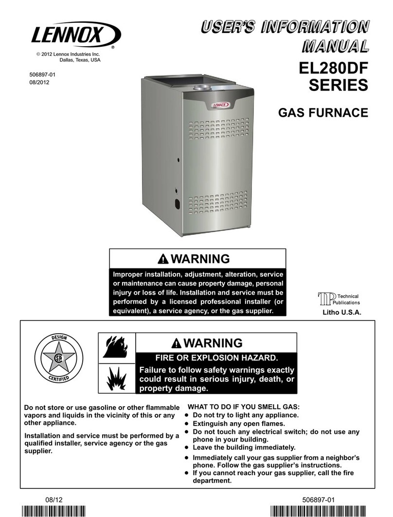 Lennox EL280DF SERIES Guide