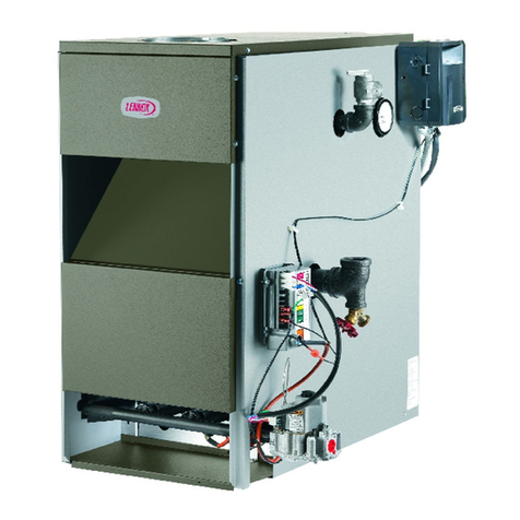 Lennox GWB8-262E-2 User manual