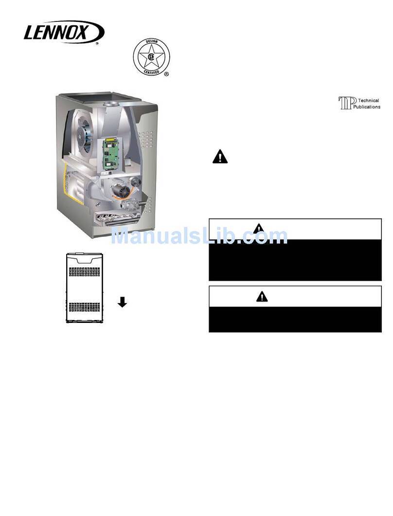 Lennox EL280DF SERIES User manual Lennox EL280DF SERIES User manual