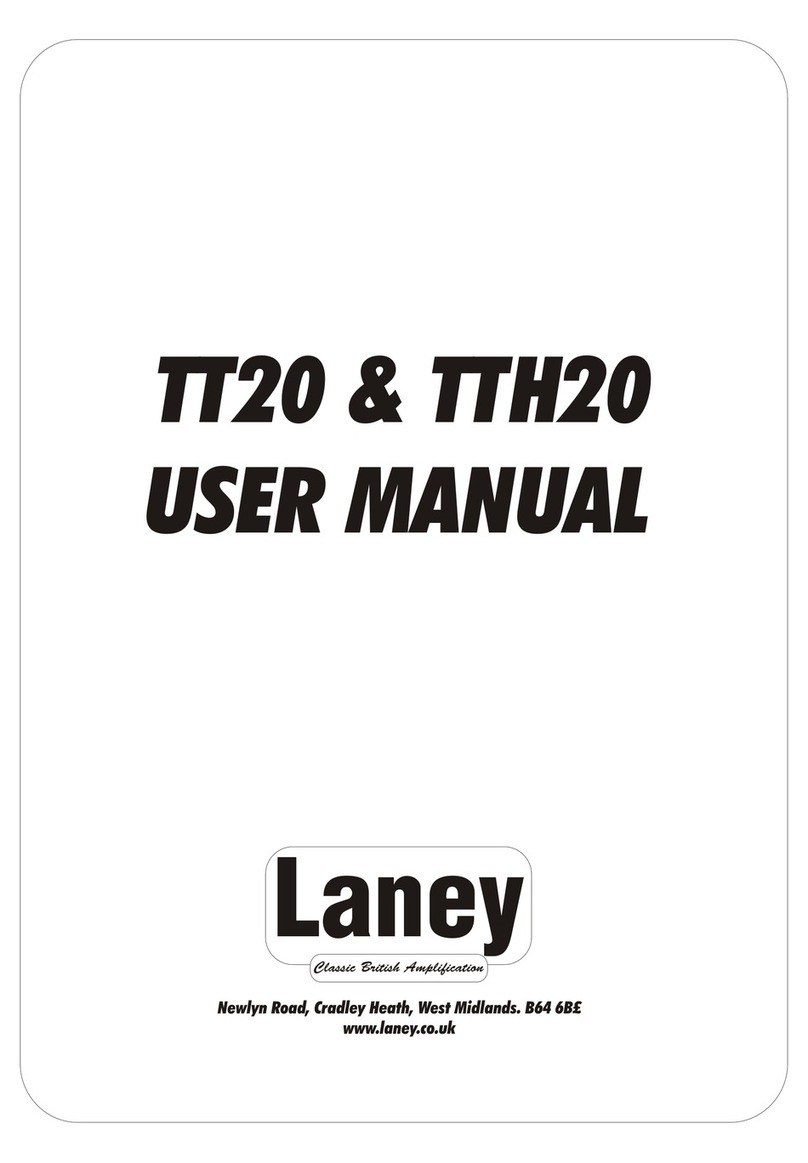 Laney TT20 User manual