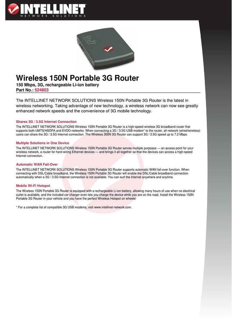 Intellinet 524803 Specifications