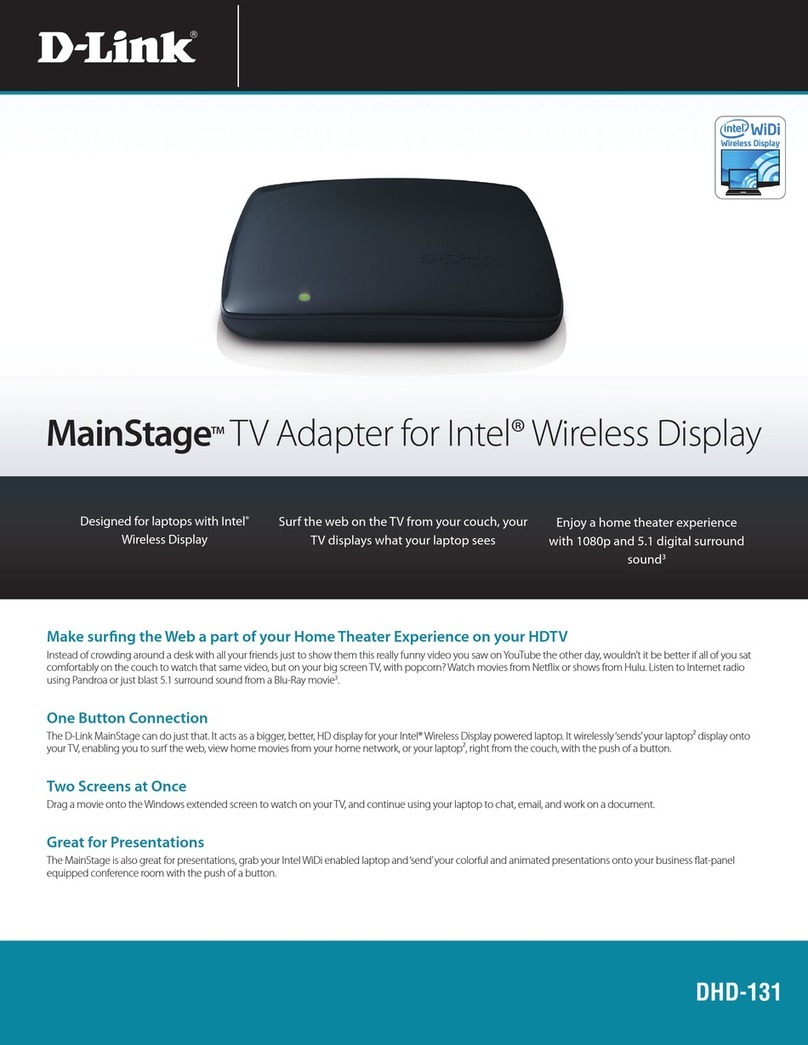 D-Link DHD-131 User manual