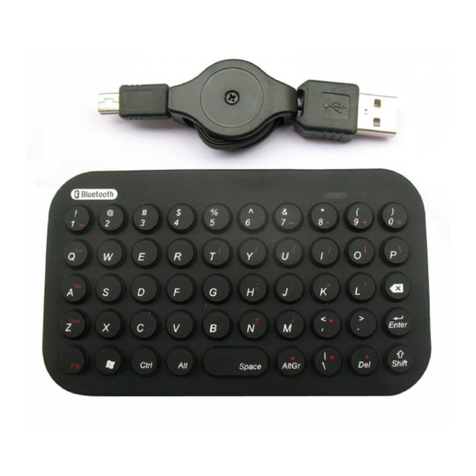 Gembird KB-BTF2 user manual