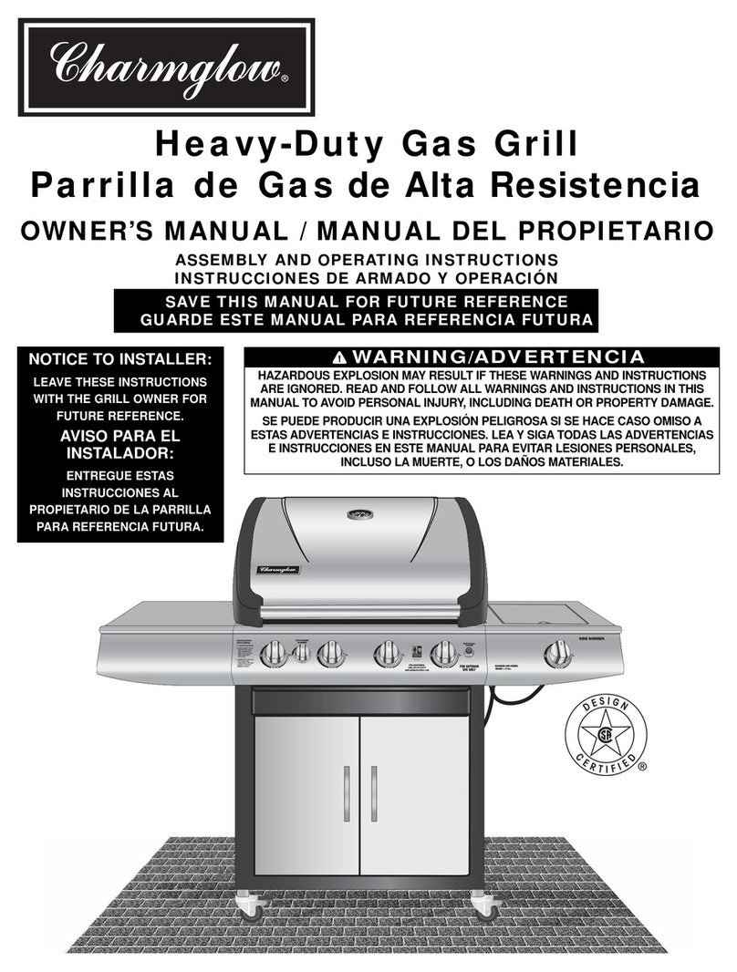 Charmglow 8532 User manual