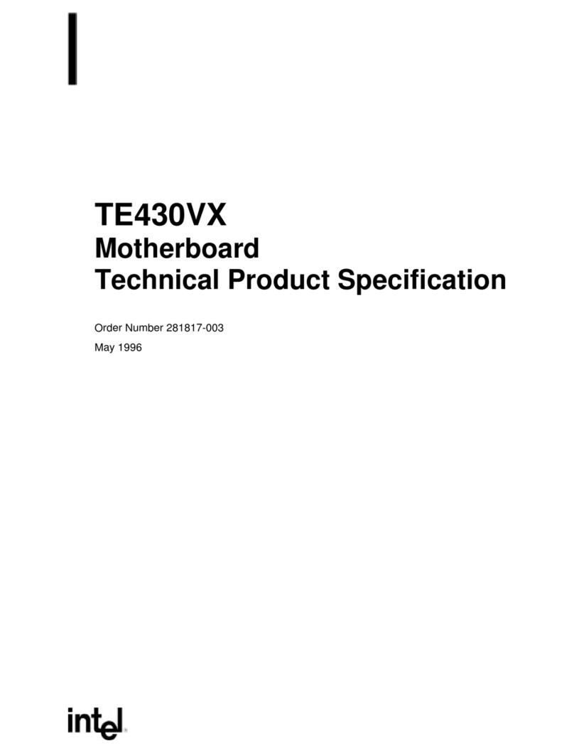 Intel TE430VX Configuration guide