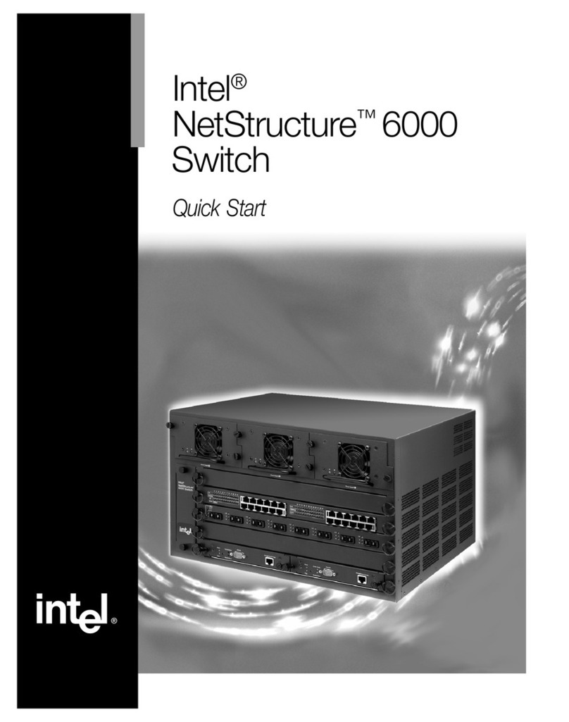 Intel NetStructure 6000 User manual