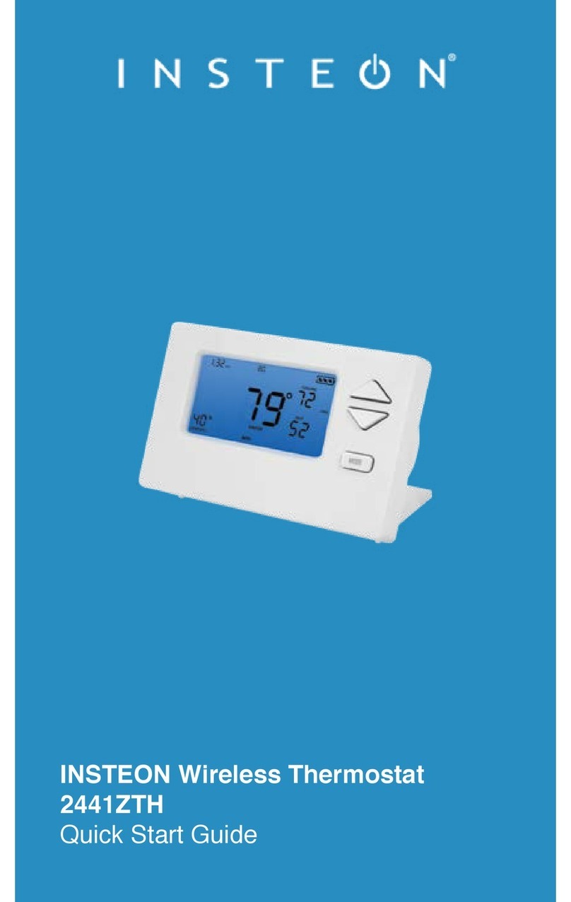 INSTEON 2441ZTH quick start guide