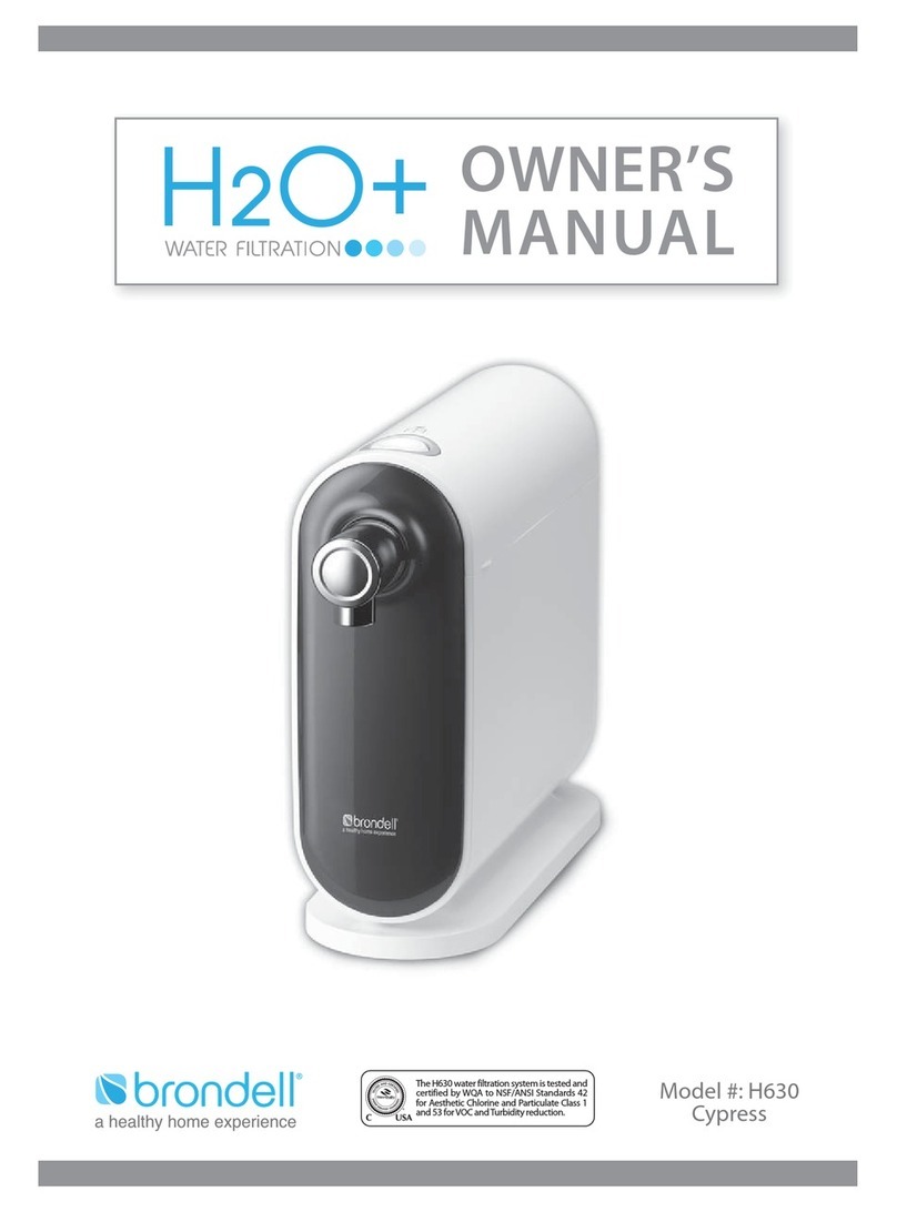 brondell H2O+ User manual