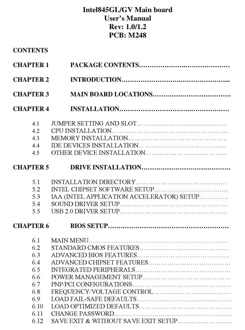 Intel 845GV User manual