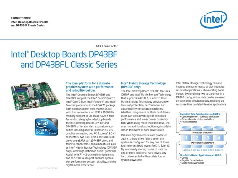 Intel DP43BF Reference guide
