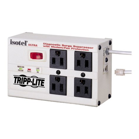 Tripp Lite ISOTEL4ULTRA User manual Tripp Lite ISOTEL4ULTRA User manual