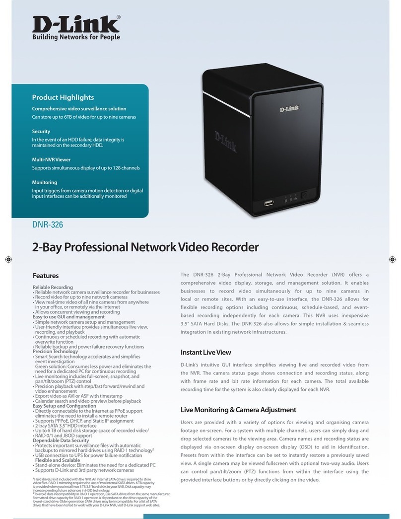 D-Link DNR-326 User manual
