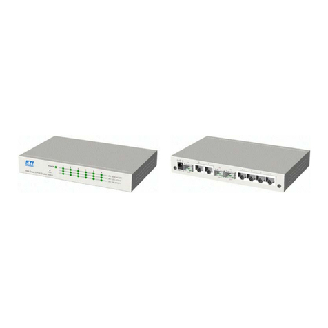 KTI Networks KGS-612F User manual
