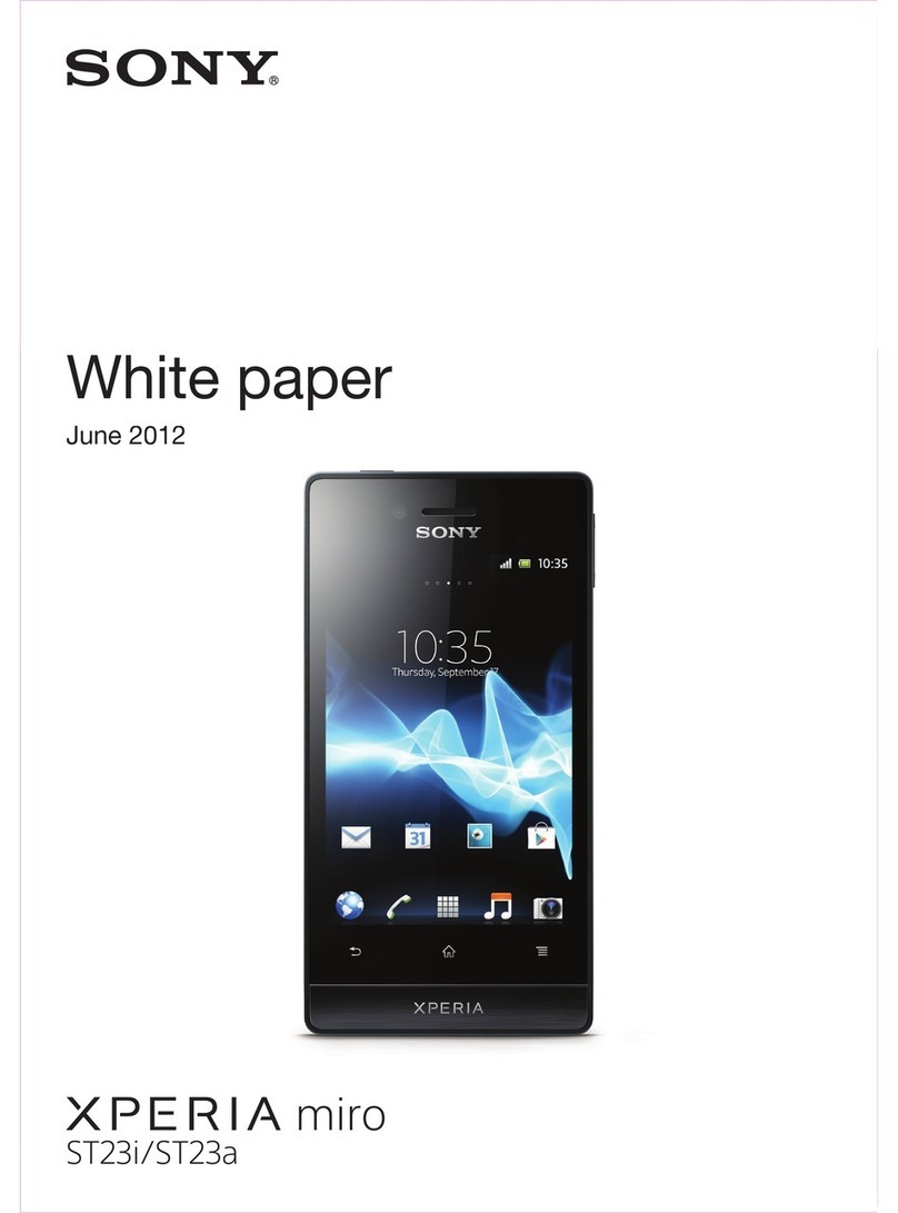 Sony XPERIA micro ST23i Quick reference guide