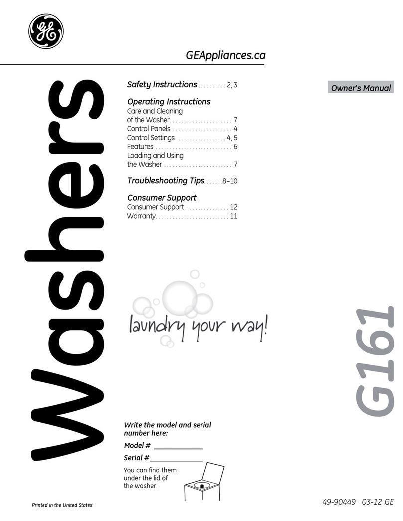 GE G161 User manual