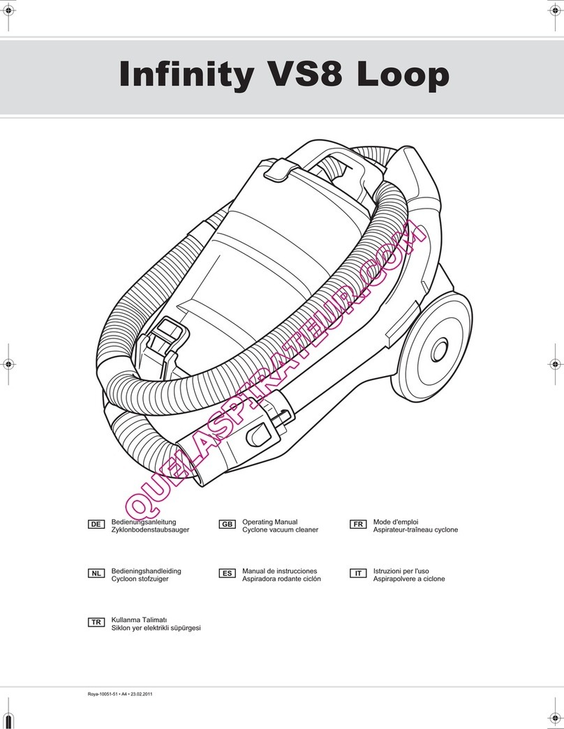 Royal Infinity VS8 Loop operating manual