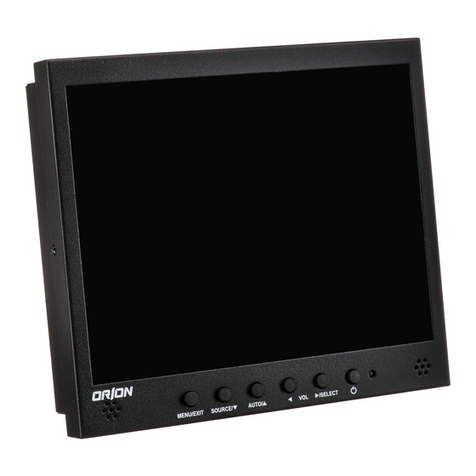 Orion 20.1 TFT-LCD MONITOR User manual