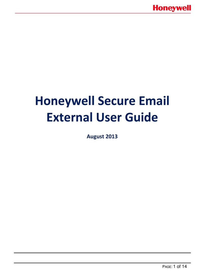 Honeywell INTEGRA User manual