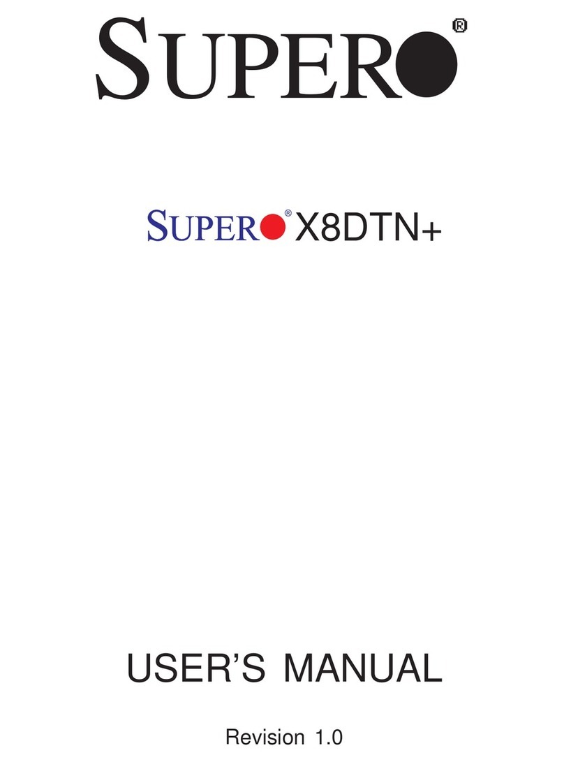 Supero X8DTN+ user manual