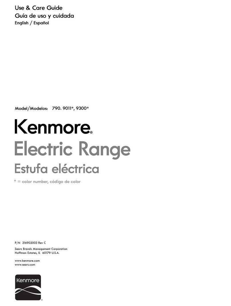 Kenmore 790. 9011 Use & care guide