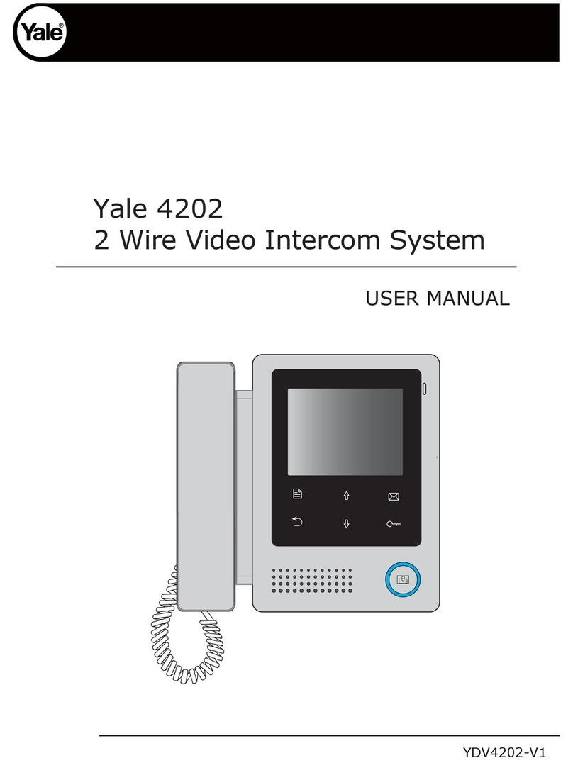 Yale 4202 User manual
