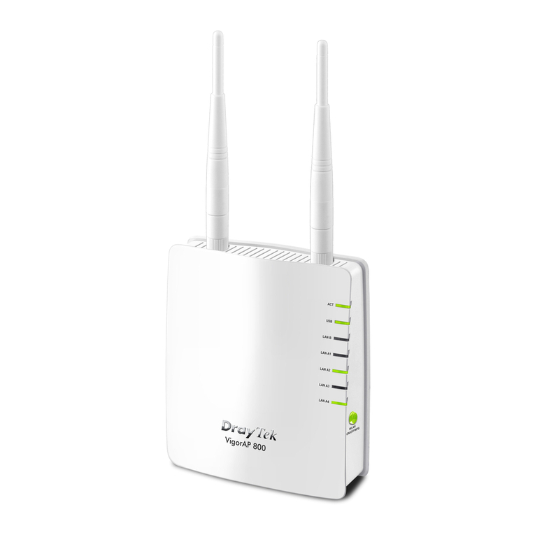 Draytek VigorAP 800 user guide