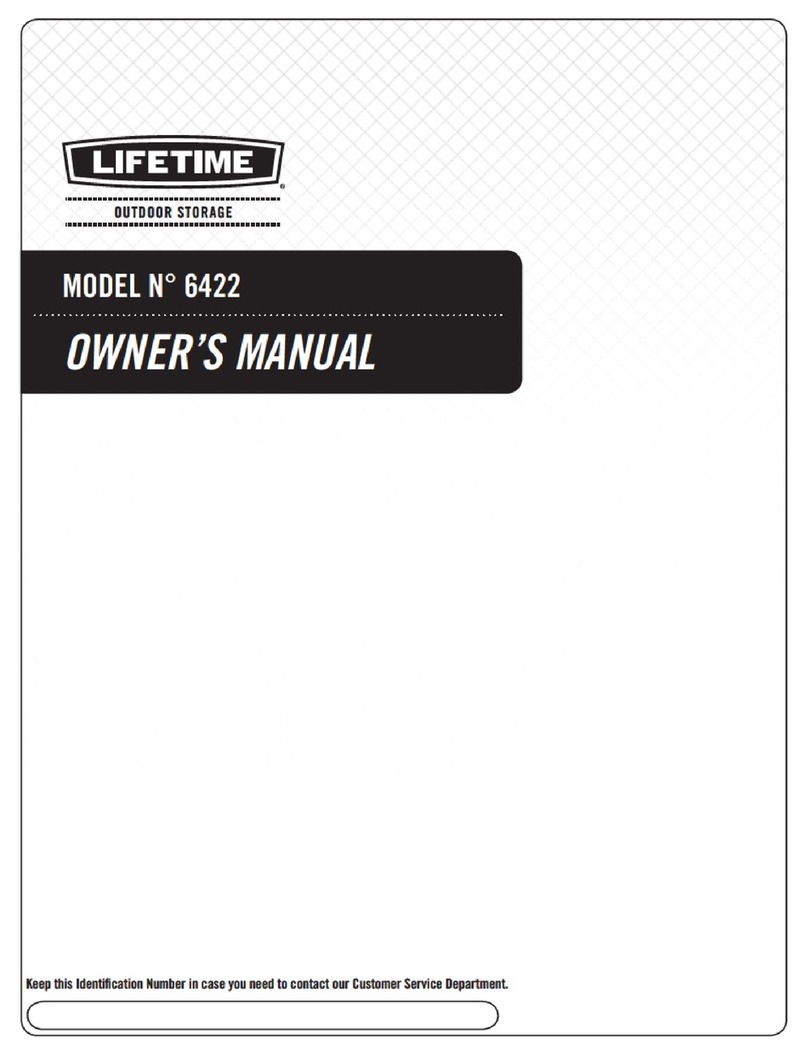 Lifetime 6422 owner's manual