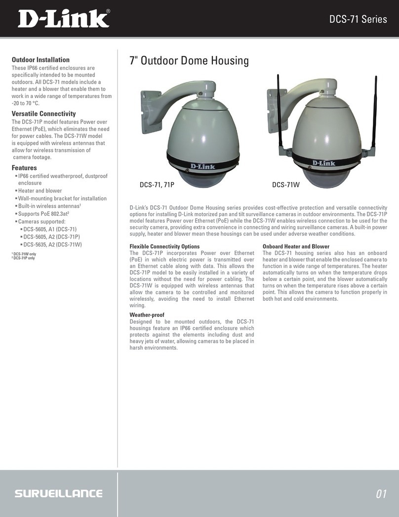 D-Link DCS-71 Series User manual