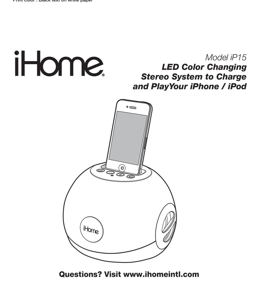 iHome iP User manual
