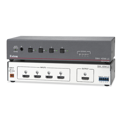 Extron electronics SW HDMI LC User manual