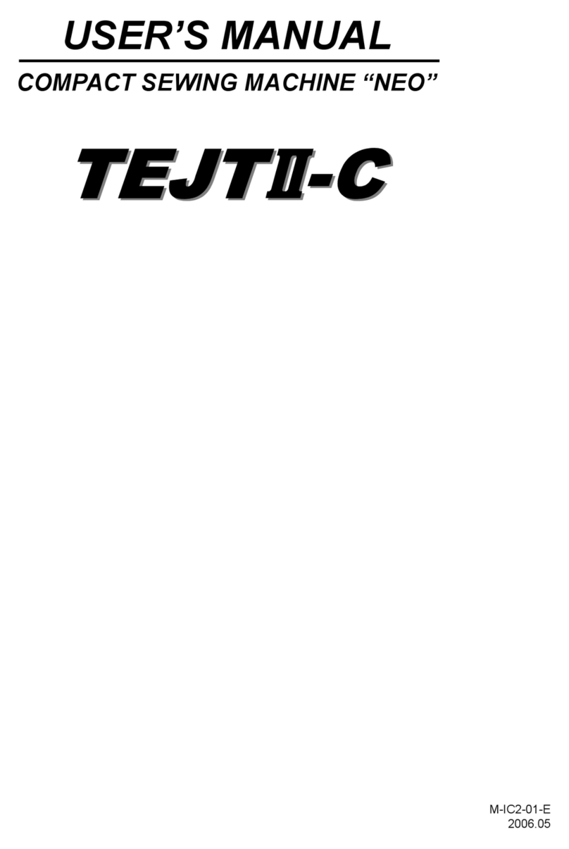 TAJIMA TEJTII-C User manual