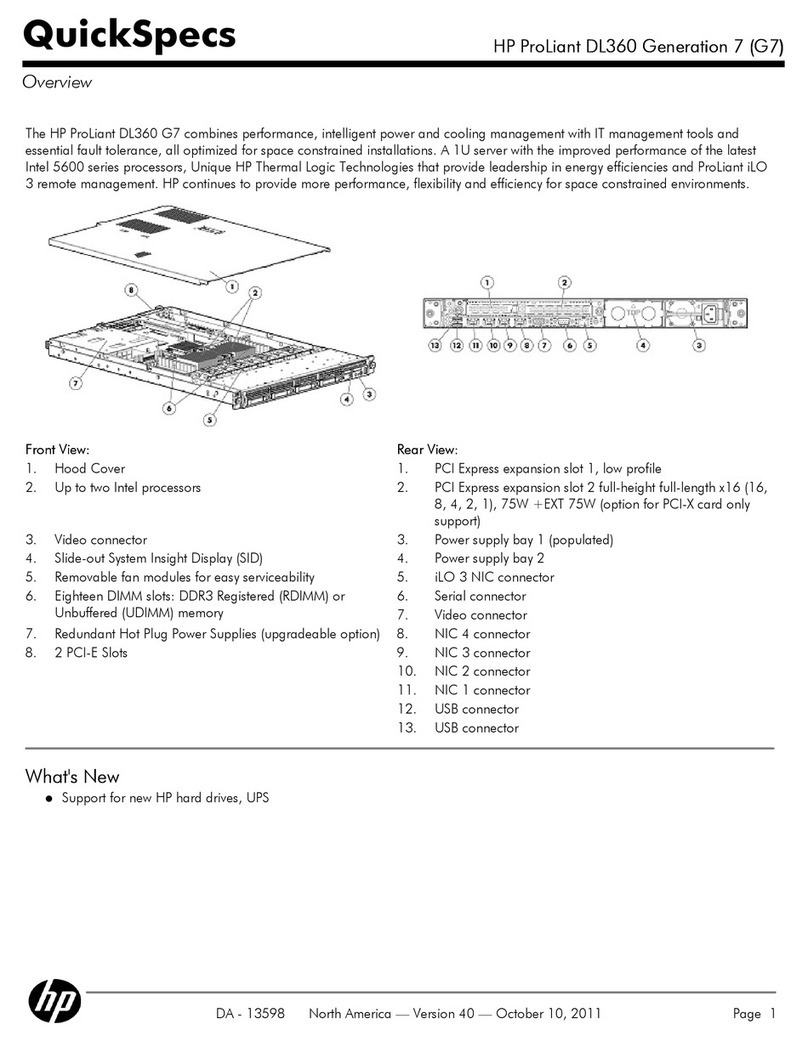 HP DL360 - ProLiant - Photon User instructions