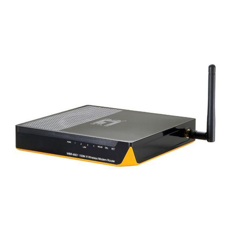 LevelOne WBR-6601 User manual