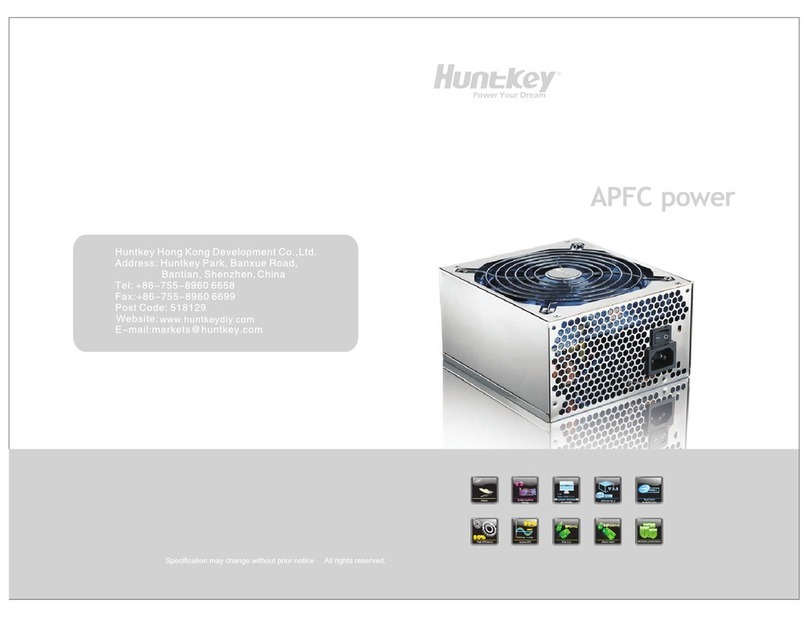 HuntKey APFC power user manual
