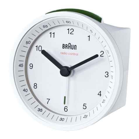 Braun BNC007 User manual