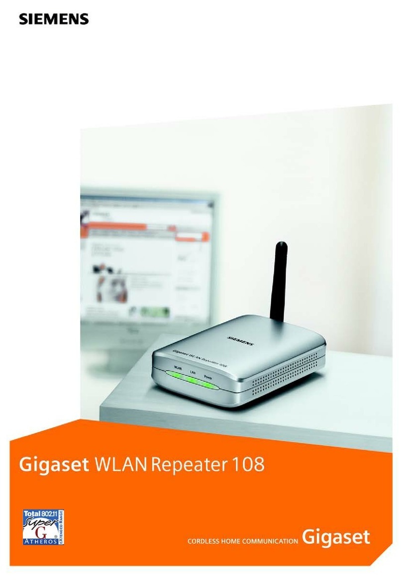 Siemens Gigaset 108 User manual